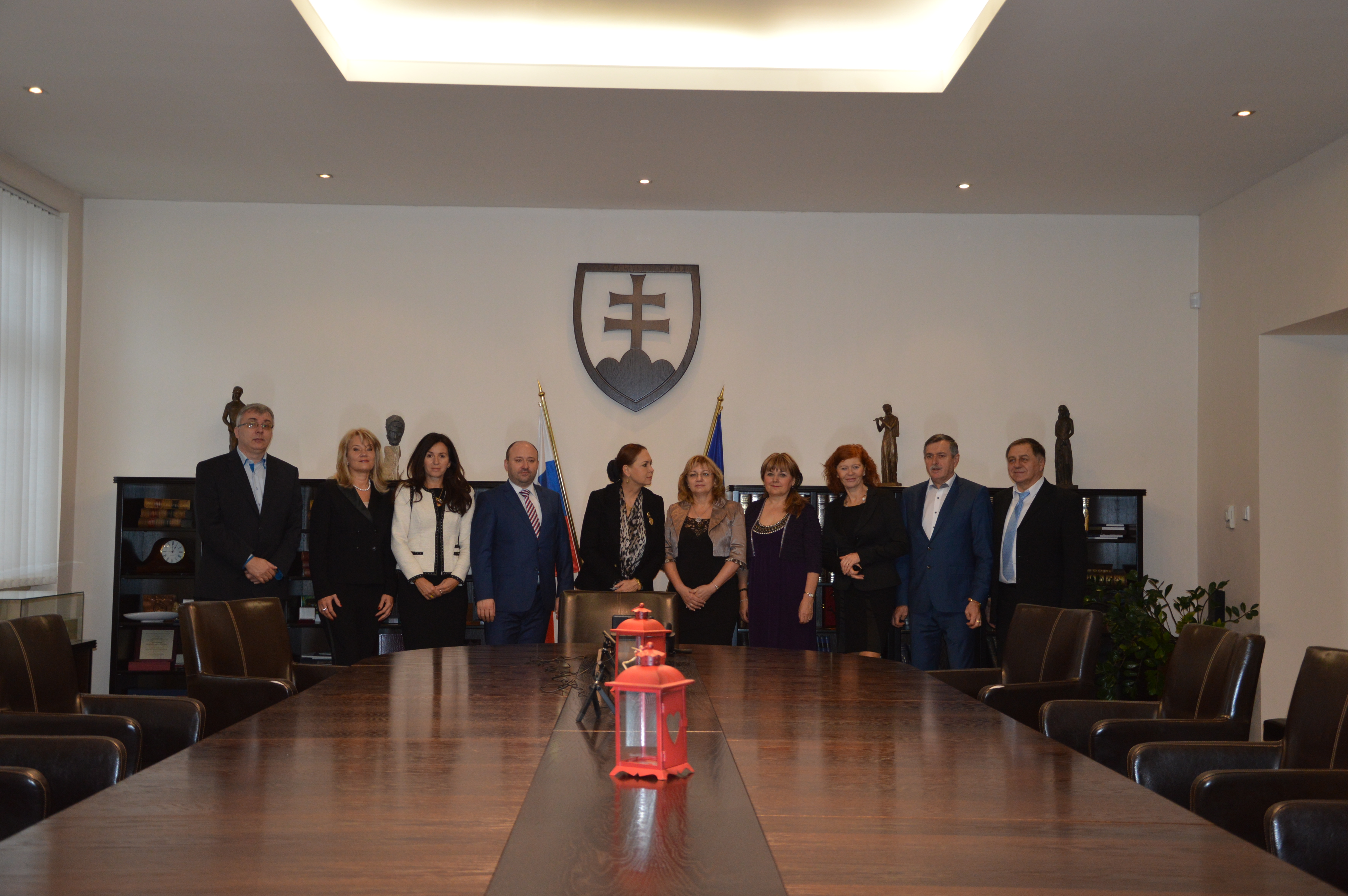 Stretnutie s predsedníčkou Ústavného súdu Slovenskej republiky (12/2015)