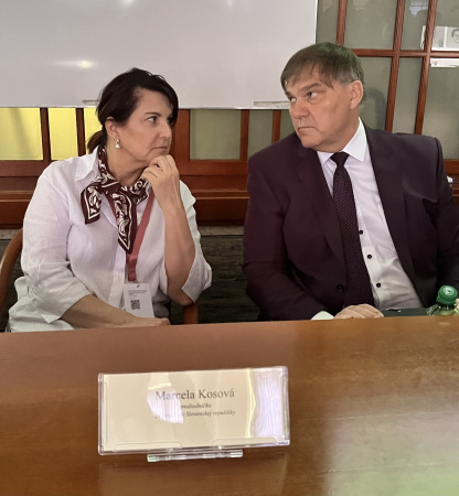 Predsedníčka SR SR a veľvyslanec ČR na SR