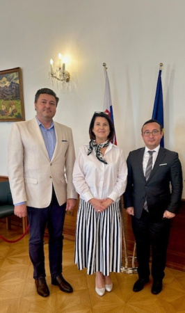 meeting with azerbajdian delegation