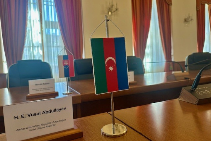 meeting with azerbajdian delegation illustration photo